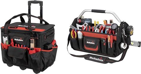 Hultafors Work Gear Ht5572 Roller Tool Bag 16 Pockets Heavy Duty Ballistic And Work Gear Ht5597