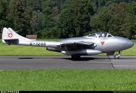 Hb Rvf De Havilland Vampire T Private Maximilian Haertl