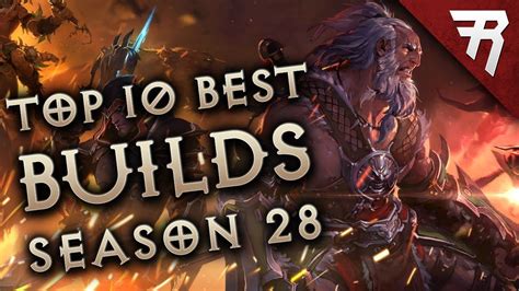 Top 10 Best Builds for Diablo 3 Season 28 (All Classes, Tier List 2.7.5 ...