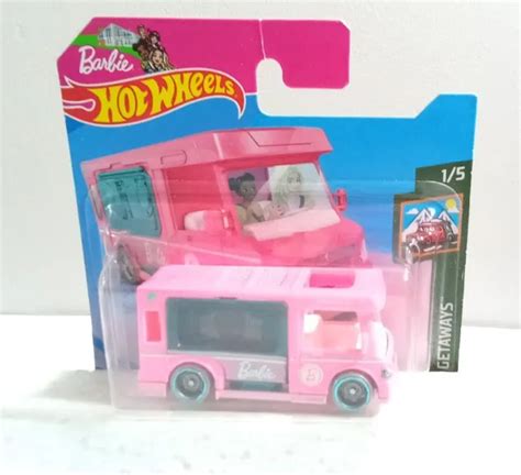 MATTEL HOT WHEELS Barbie Hw Getaways Barbie Dream Camper Sealed Blister Pack 4 50 PicClick UK