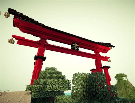 Japanese Torii Gate Minecraft