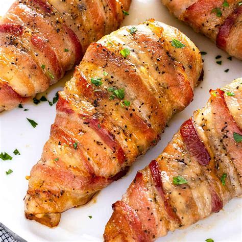 Bacon-Wrapped Chicken Breast - Jessica Gavin