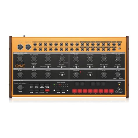 Instrumentos Musicais Sintetizador Behringer Analogico Crave