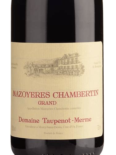 Domaine Taupenot Merme Charmes Chambertin Grand Cru Vivino