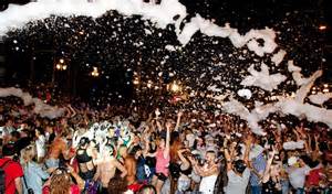 Gay Pride 2015 The Foam Party LGBT In Barcelona
