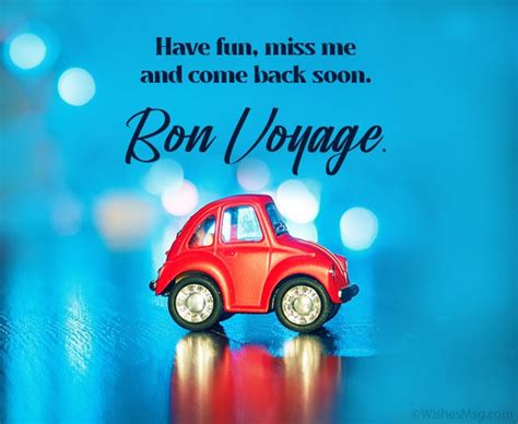 70+ Bon Voyage Wishes, Messages and Quotes - WishesMsg