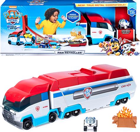 PAW Patrol LA PAT PATROUILLE CAMION PAT PATROUILLEUR 2 EN 1 TRUE