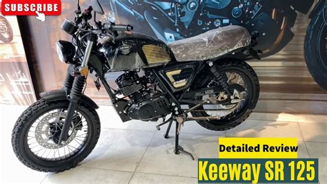 2024 Keeway SR 125 Black Beauty Detailed Review Walkaround And Specs