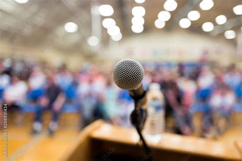 town hall meeting Stock Photo | Adobe Stock