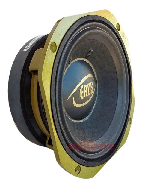 Auto Falante Polegadas Eros E Hq Ohms Woofer W Rms Mercado