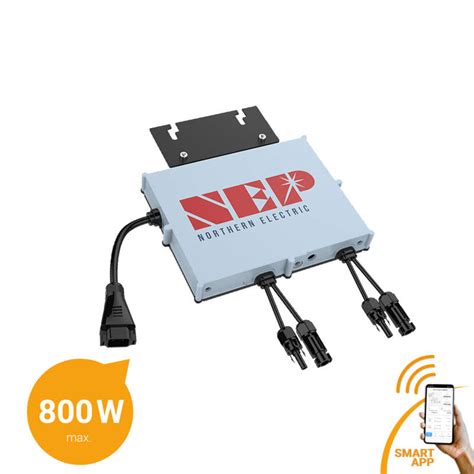 Mikro Wechselrichter 800 W WiFi App NEP BDM800