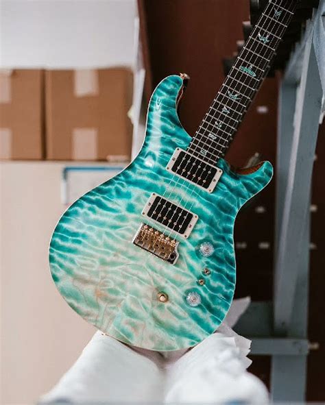 Prs Paul Reed Smith Guitar Blue Youtube