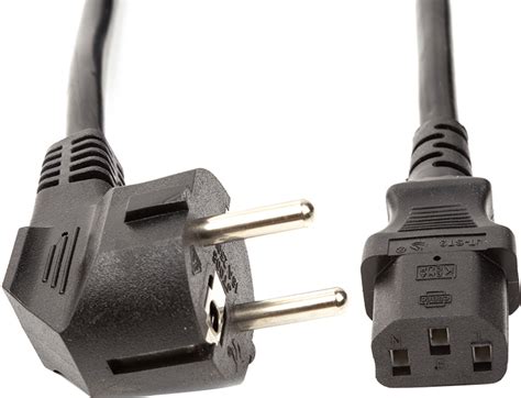 Кабель питания PowerPlant CEE7/17-C13, Cu 3x1.5 мм2, 5 м (CC360345 ...