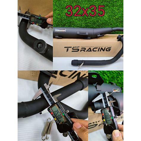 TS RACING EXHAUST SUPER BACK PRESSURE RSX Y15ZR 32X35MM 35MM SENYAP