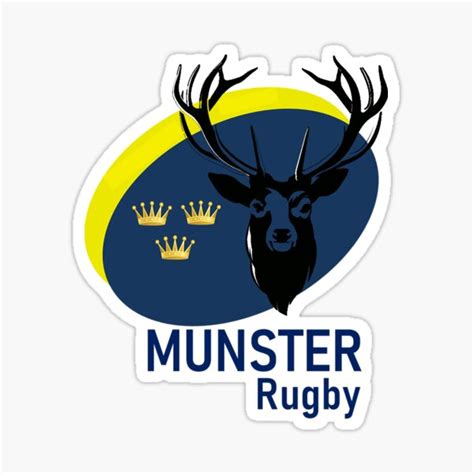 "The Munster Rugby | Logo | Rugby" Sticker for Sale by ankurred | Redbubble