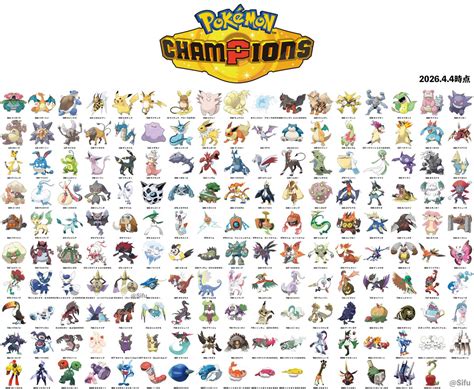 roster confirmed    pokemon champions
