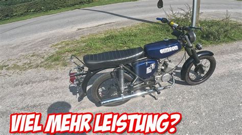 Was Bringt Der Aoa Tuning Auspuff An Der Simson Lt Reso