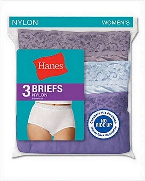 Hanes D70las Hanes D70las Womens Nylon Briefs