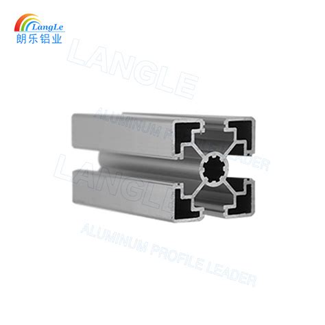 Open Groove And Silver Anodized Industrial Aluminum Profile For