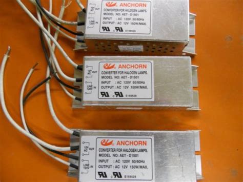 Anchorn Converter For Halogen Lamps Aet D Tzsupplies