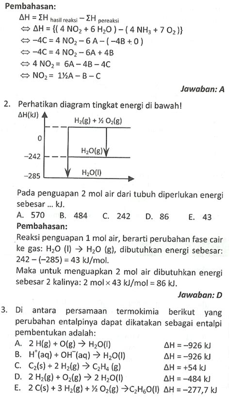 Contoh Soal Pembahasan Hukum Dasar Kimia Hukum 101