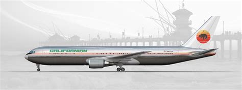 Boeing 767-300 - Bare Metal - Californian - Gallery - Airline Empires