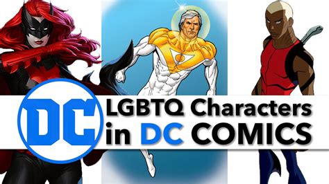 9 Lgbtq Characters In Dcofficial Comics Youtube