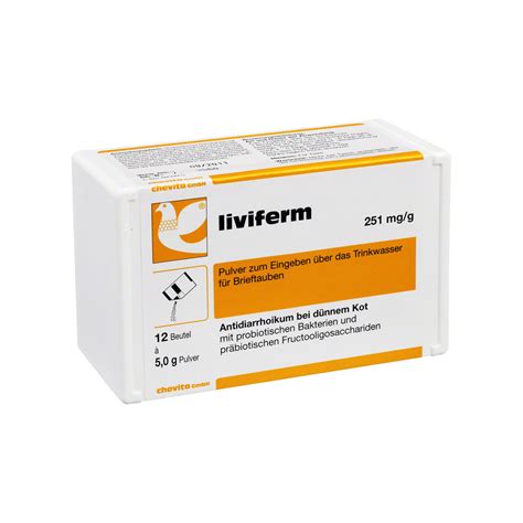 LIVIFERM Pulver f.Tauben 12x5.0 Gramm online bestellen - medpex ...