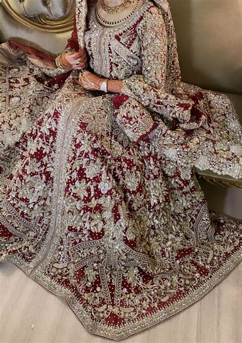 Baraat Bride Dress Inspo Pakistani Bridal Dresses Pakistani Dresses