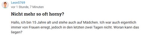 Wo Bleibt Horny R Wirklichgutefrage