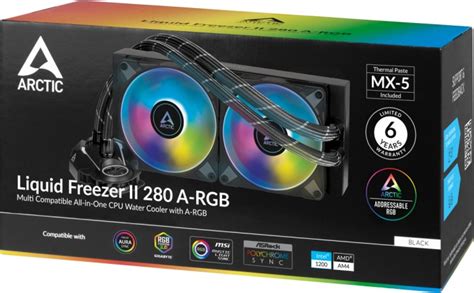 Arctic liquid Freezer II 280 A-RGB (ACFRE00106A) starting from £ 204.00 ...
