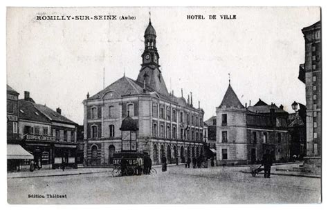 Romilly Sur Seine Romilly Sur Seine Aube H Tel De Ville Carte