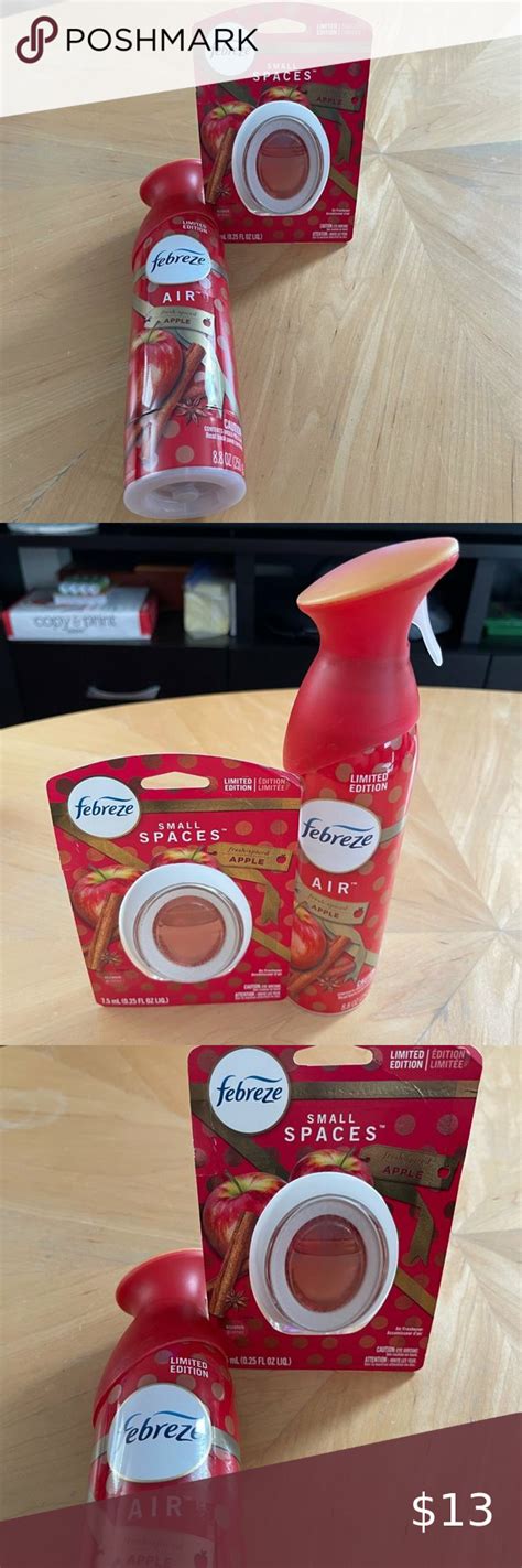 Febreze Limited Edition Fresh Spiced Apple Spray And Small Spaces Diffuser Febreze Diffuser