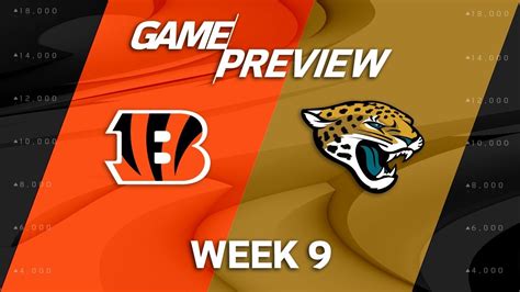 Cincinnati Bengals Vs Jacksonville Jaguars Week 9 Game Preview Nfl