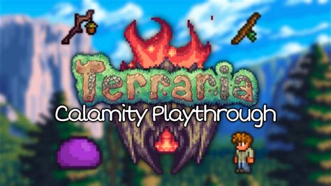 Starting Terraria S Calamity Mod Terraria Calamity Mod Youtube