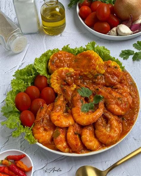 Resep Rahasia Udang Saus Padang Ala Seafood Bikin Nagih Dapurgurih