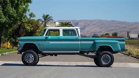 Chevy C10 Monster Truck: Custom Crew-Cab Dually Stands 8 Feet Tall | by ...