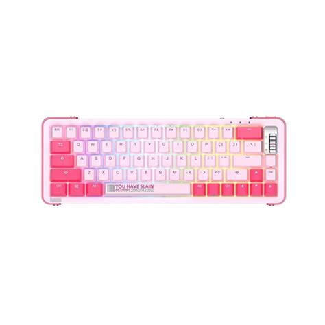 Royal Axe Y68 Wireless Mechanical Keyboard RGB 65 Hot Swappable 2 4GHz Bluetooth USB C Wired