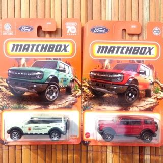 Jual MATCHBOX 2021 FORD BRONCO 2021 MERAH 2022 BIRU HIJAU JEEP