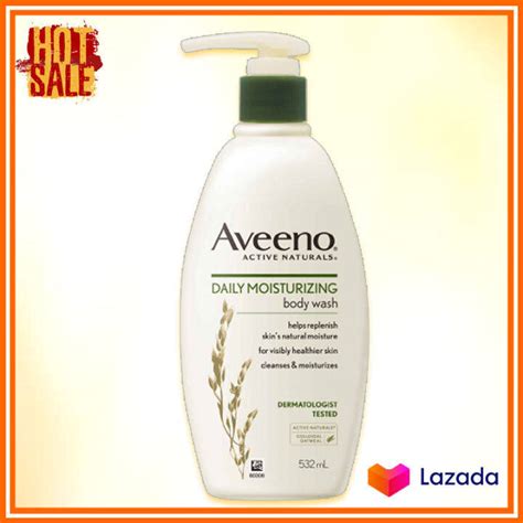 Aveeno Daily Moisturizing Lotion Shower Gel 591ml Lazada Ph