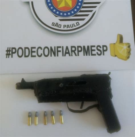 Polícia Militar Apreende Arma Artesanal Fabricada Por Soldador Em Tupã