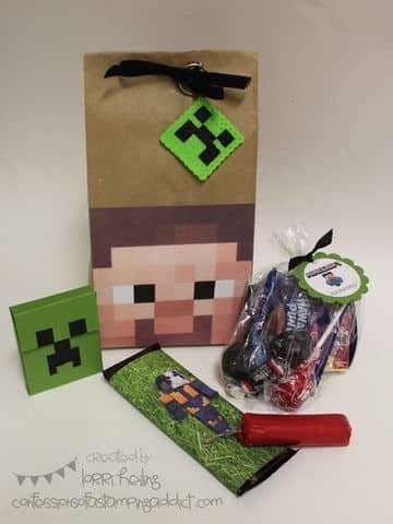 Ideas Para Crear Bolsitas De Dulces De Minecraft