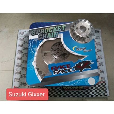 Sprocket Set Suzuki Gixxer Shopee Philippines