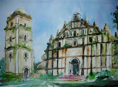 Paoay Church 2 by p-e-a-k on DeviantArt