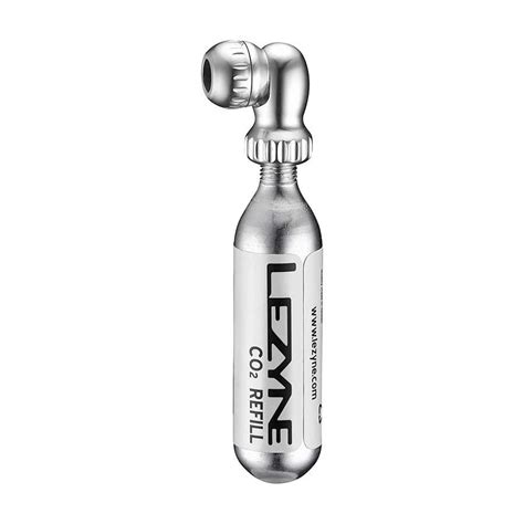 Lezyne Co2 Twin Speed Drive Co2 Inflator Silver JV Bike