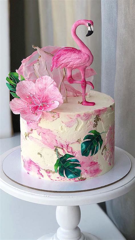 Flamingo Birthday Cake Designs - Cake Decoration Ideas