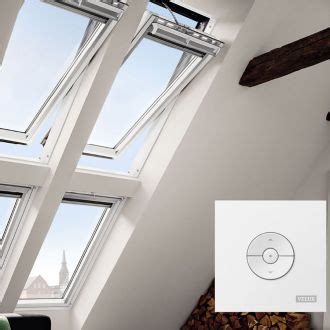 Velux Elektro Dachfenster Ggl Holz Energie Wei Fenster