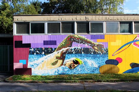 Sport Center In Desio Detail 11 Swimming By Wiz Art Flickr