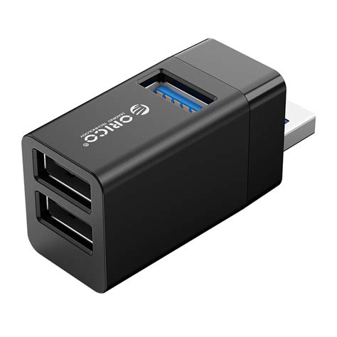 Разветвитель USB Orico MINI-U32, черный ORICO-MINI-U32-BK-BP — купить в ...