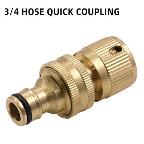 Garden Hose Quick Connect Male Female Solid Brass Water Pipe Fittings